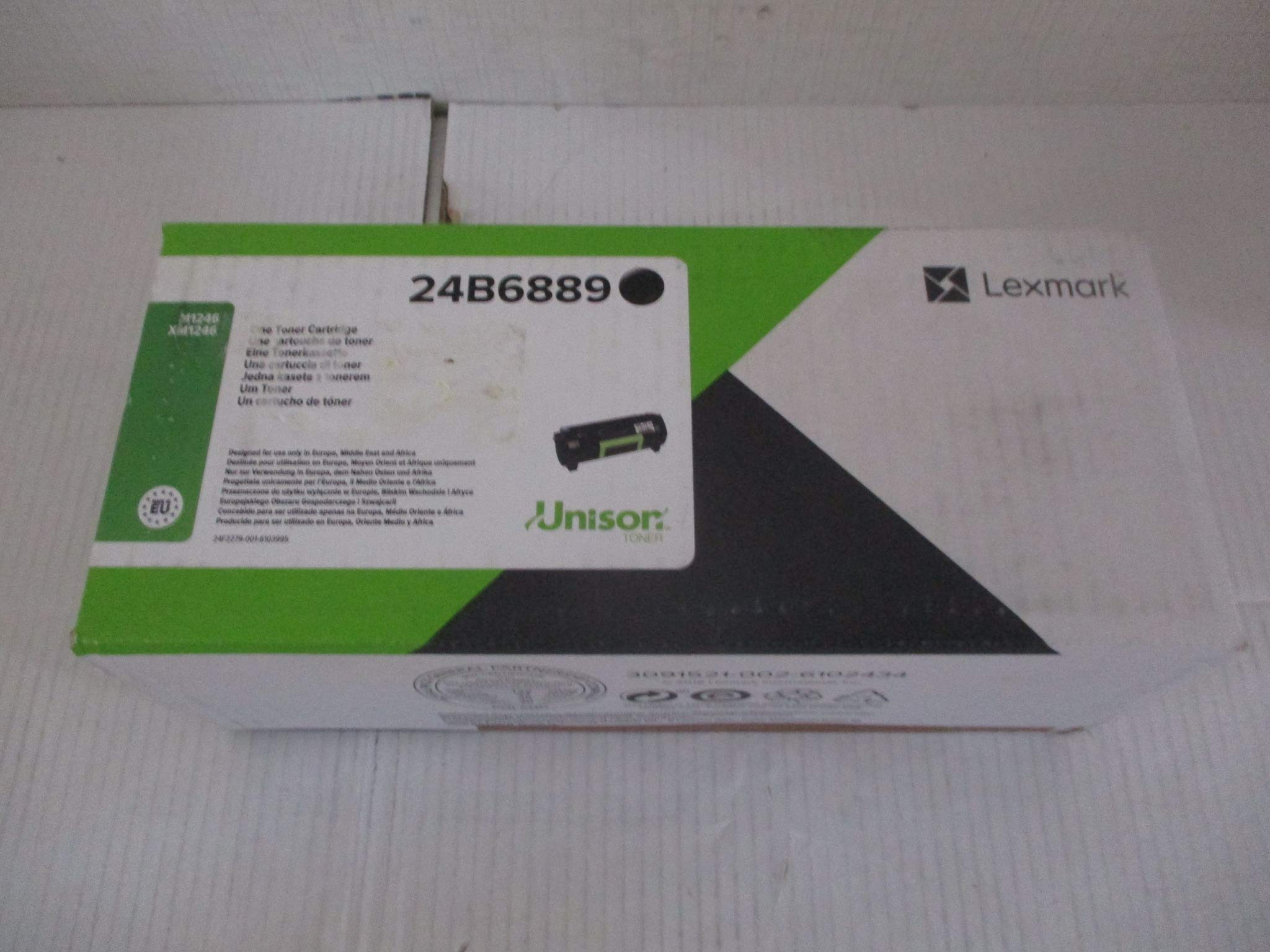 Lexmark 24B6889 Black Toner Cartridge 21,000 Pages M1246 / XM1246 Black
