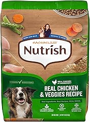 Nutrish Rachael Ray Adult Dry Dog Food Real Chicken & Veggies Recipe, 13 lb. Bag