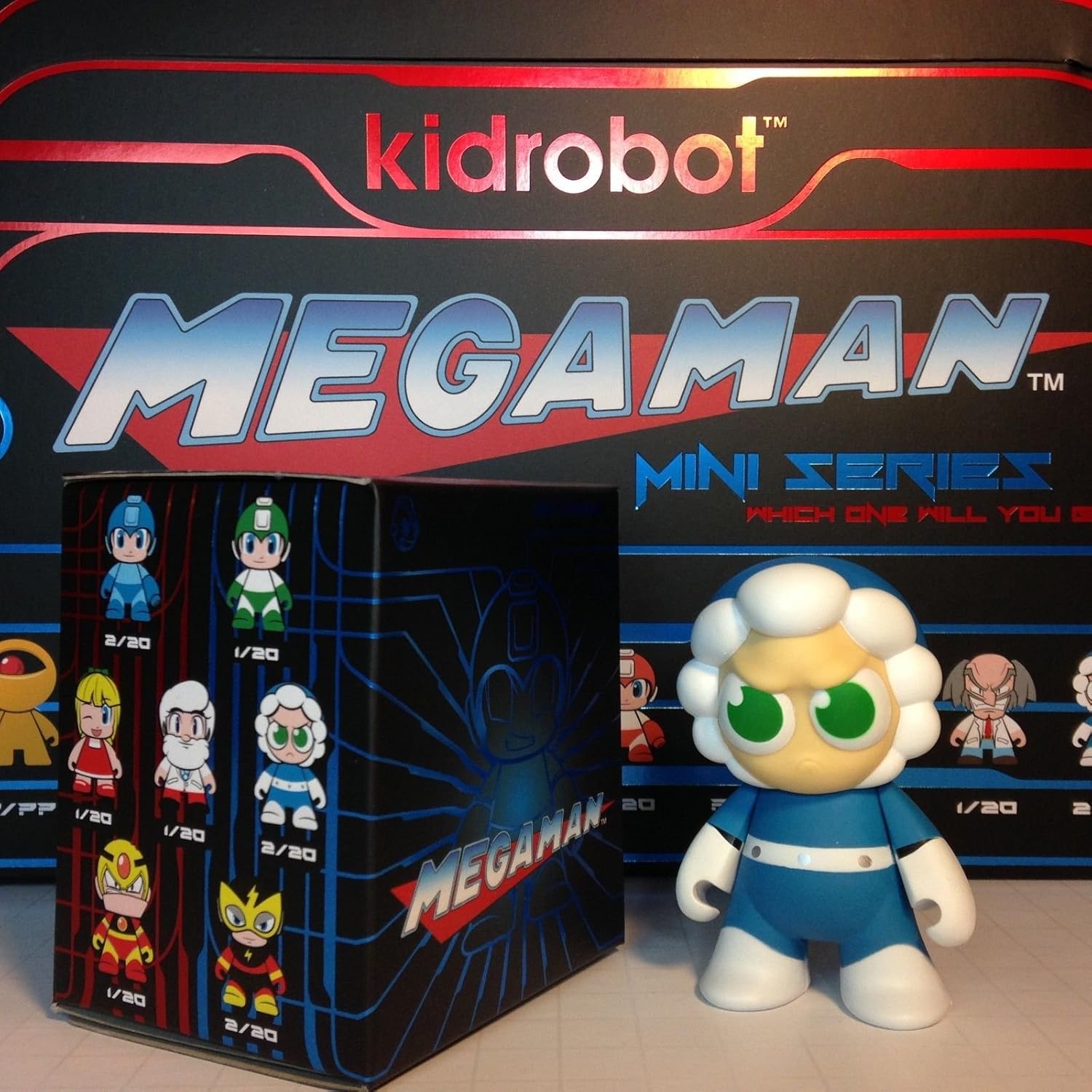 Mega Man Mini Series Kidrobot Vinyl Figure Ice Man 2 20