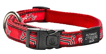 Rogz Fancy Dress Red Bone Collar