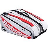 Babolat RH Pro Juan Lebron Padel Racket Bag (White/Silver/Red)