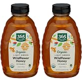 365 by Whole Foods Market, Organic Mountain Forest Light Amber Honey, 24 OZ (Pack of 2)