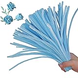 ESUOHYM 200PCS Upgraded Light Blue Colors Pipe