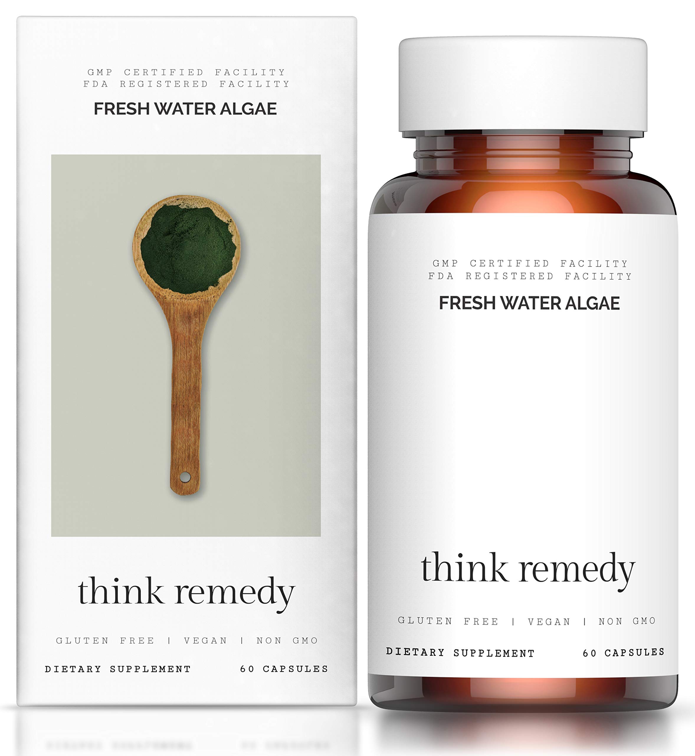 Fresh Water Algae Capsules Chlorella Spirulina Pills for