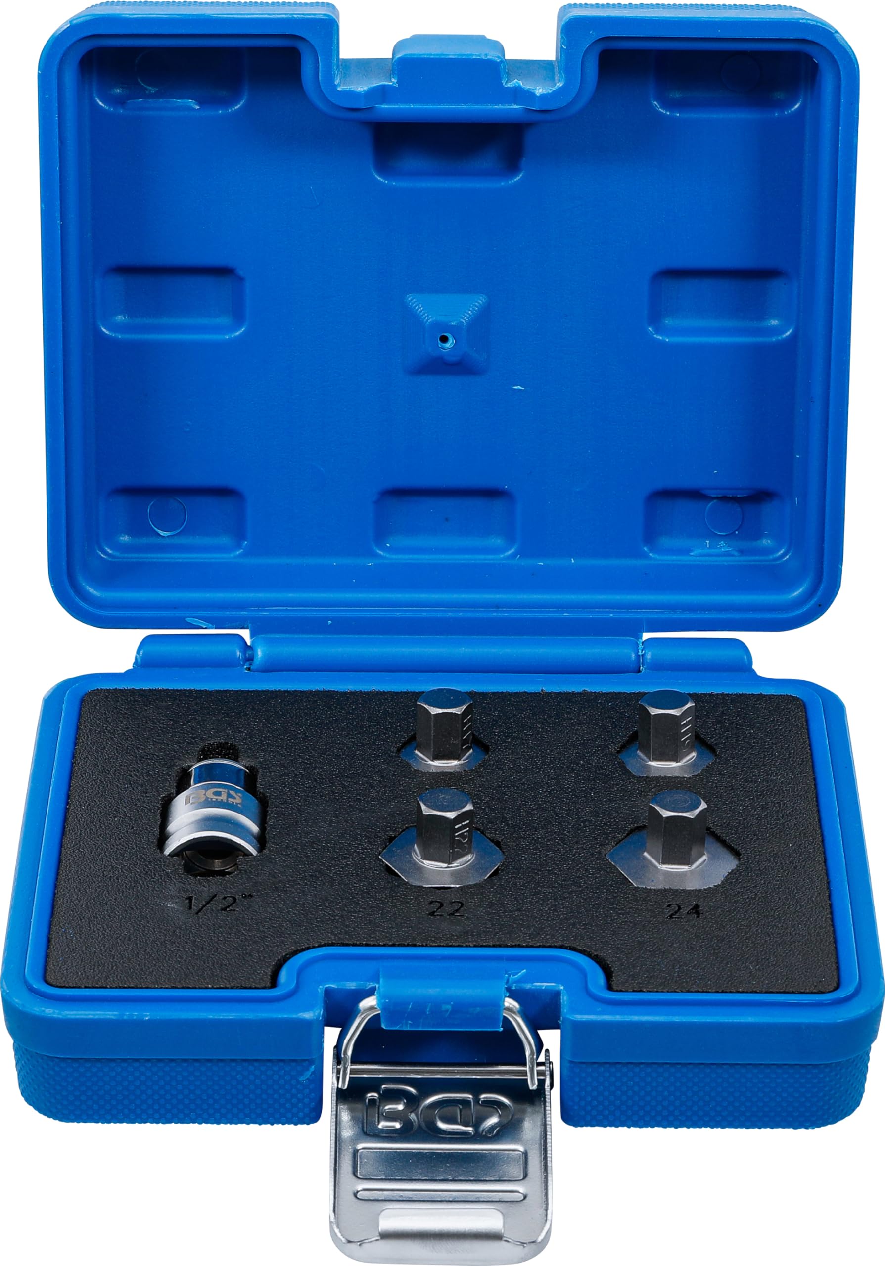 BGS 5060 | Bit Set | for Motorcycles | Internal Hexagon | 17 - 24 mm