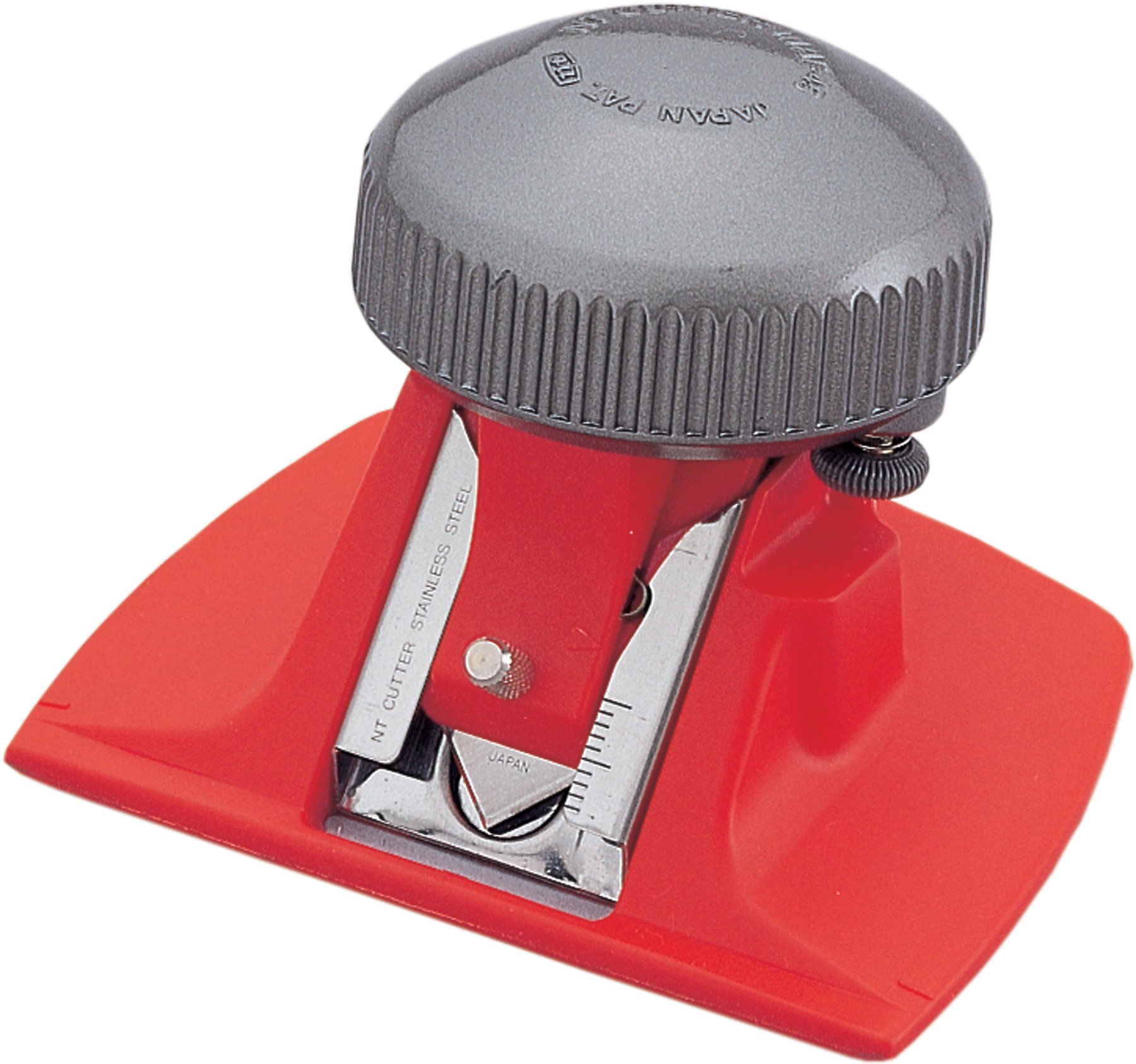 Photo 1 of NT Professional Mat Cutter, 45 Degree Bevel Mat Board Cutter, 1 Cutter (MAT-45P), Aluminum Die-Cast Grip, Red/Grey