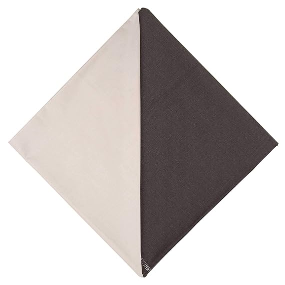 Uniform Sarees Corp Mens Cotton Unstitched Formal 1.3 m Pant and 2.5 m Shirt Fabric (Coffee, Free Size)