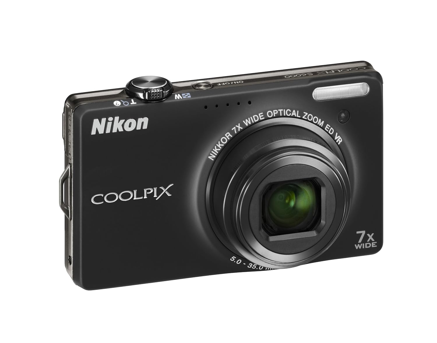 Amazon.com : Nikon Coolpix S6000 14 MP Digital Camera with 7x Optical  Vibration Reduction (VR) Zoom and 2.7-Inch LCD (Black) : Point And Shoot  Digital ...
