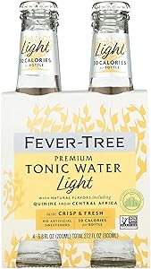 FEVER-TREE Lite Tonic Water 4 Pack, 6.8 FZ