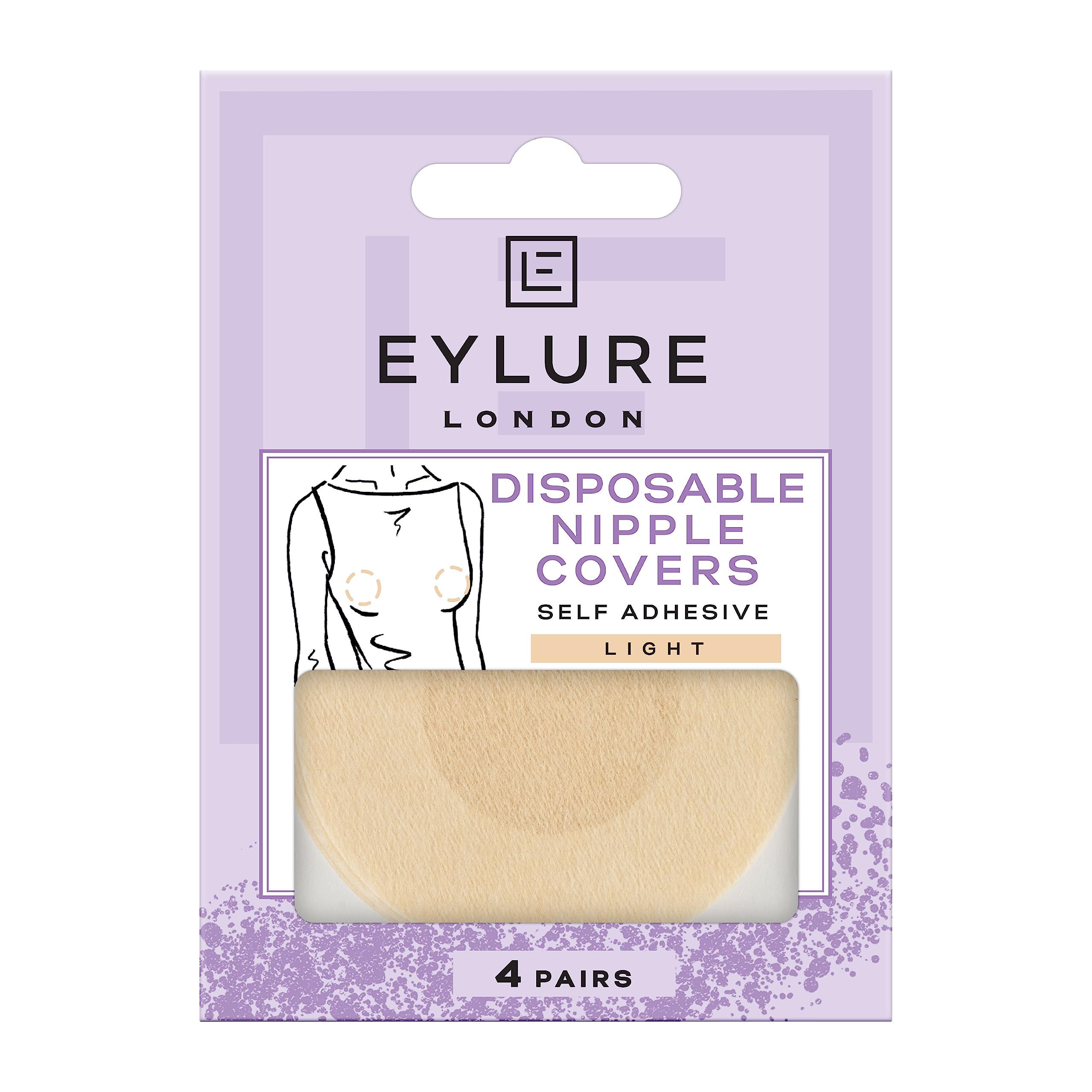 Eylure Disposable Nipple Covers Light White
