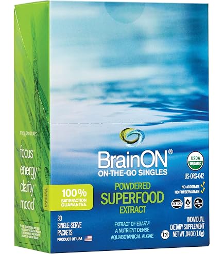 Amazon.com: BrainON Original - Premium Brain Nutrition Blend for