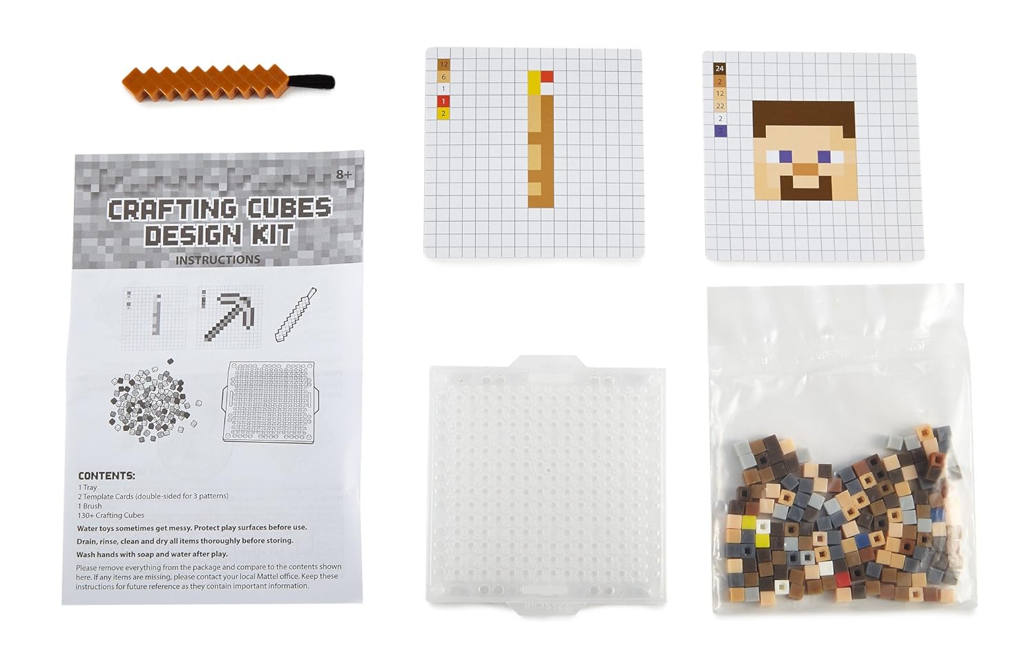 mattel minecraft crafting table