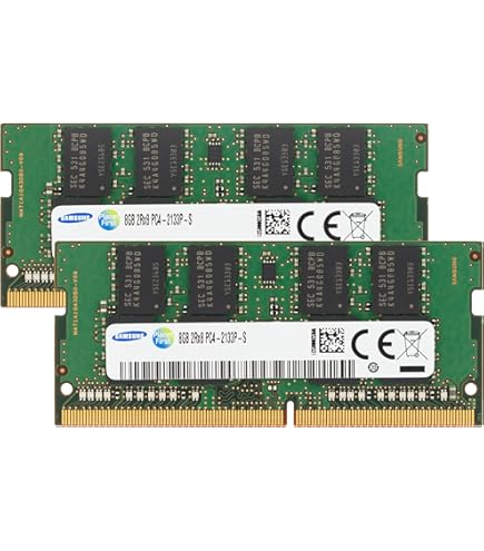 SAMSUNG 16GB 2X8GB DDR4 PC4-17000 2RX8 2133MHZ 1.2V Memory KIT