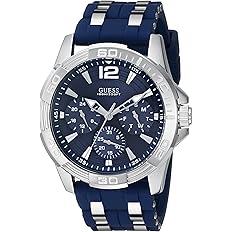 Guess 45MM Stainless Steel Watch GUESS 43.5MM Silicone Sport Watch