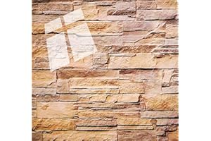 SHOWCOLOUR 10-Sheets Peel and Stick Backsplash Stone Tiles 12"X12" Self Adhesive Tile Back Splashes for Kitchen Bathroom