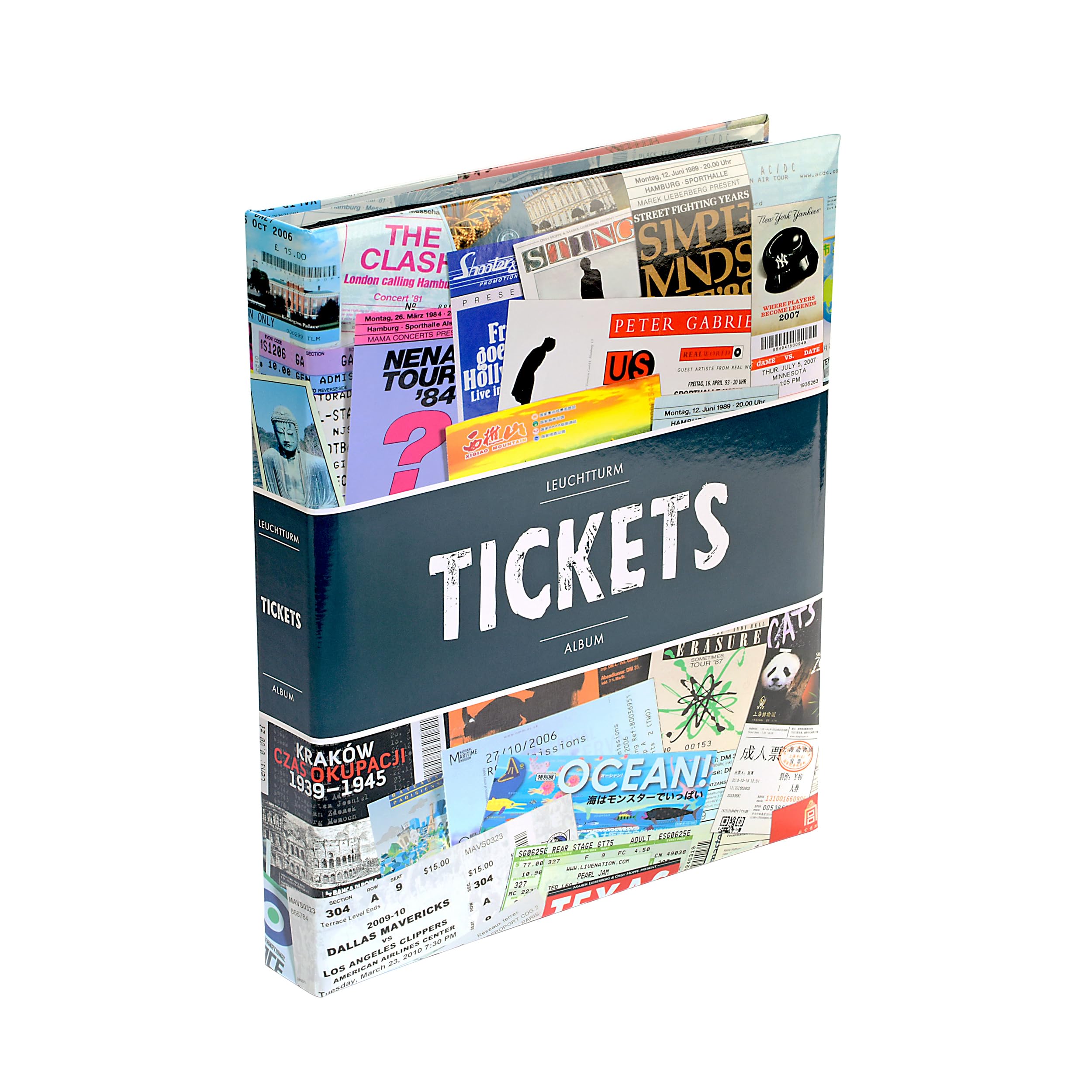 Leuchtturm 357971 Ticket album - Album for 148 admission tickets, concert tickets and tickets