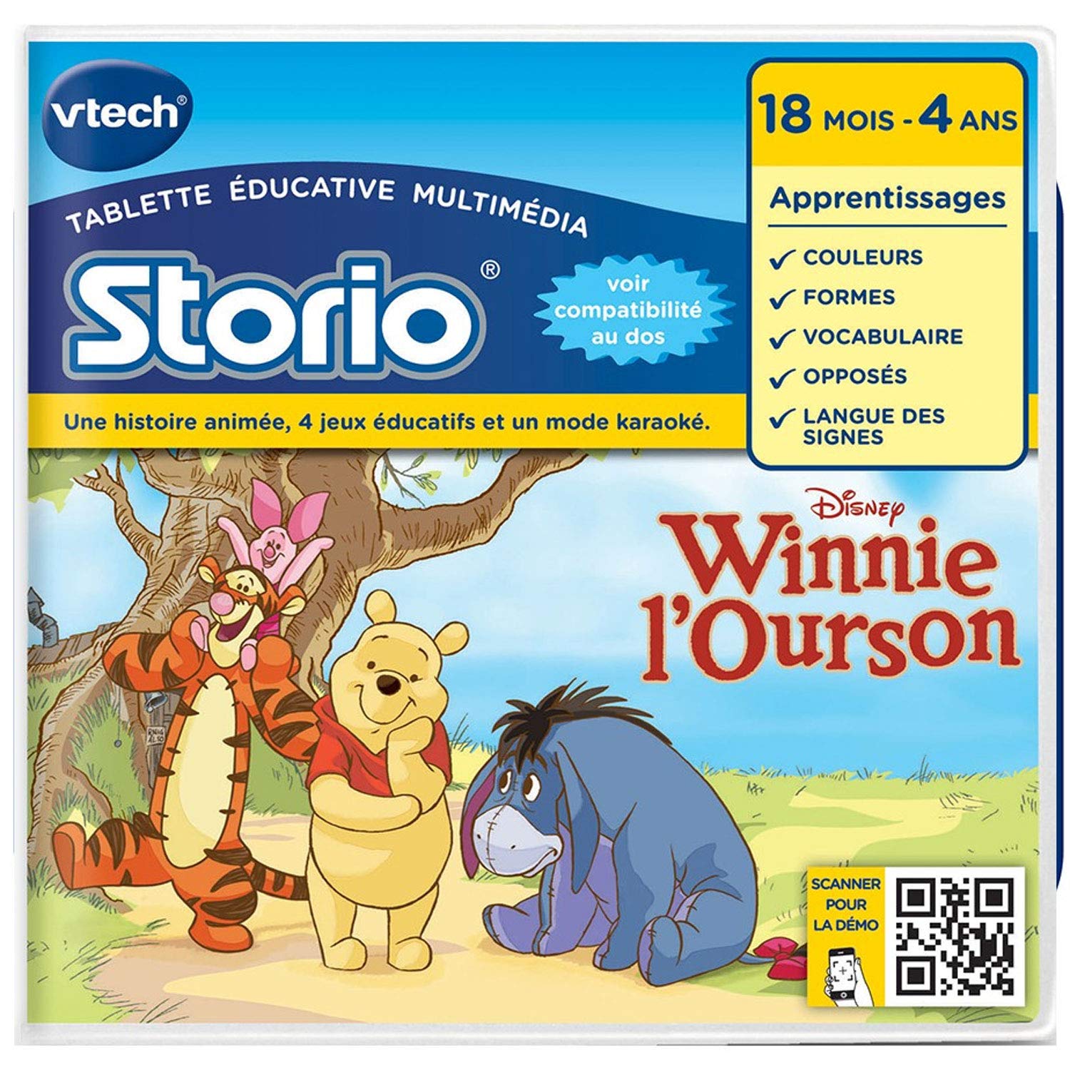 VTech Storio Game WINNIE the Pooh