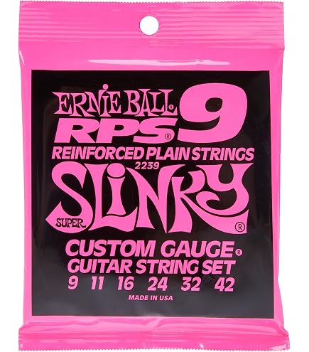 Ernie Ball Skinny Top Heavy Bottom Slinky Coated Titanium RPS