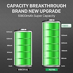 TQTHL 10800mAh (2025 New Upgrade) Battery