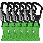 S.E.PEAK Speedline Kit, 1-Inch 29kN Nylon Webbing with CE 25kN Snap Hook, Arborist Rigging Gear