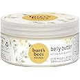 Burt's Bees Mama Belly Butter Skin Care, Pregnancy Lotion with Shea Butter and Vitamin E, 99% Natural, 6.5 Ounce