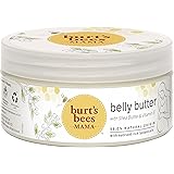 Burt's Bees Mama Belly Butter Skin Care, Pregnancy Lotion with Shea Butter and Vitamin E, 99% Natural, 6.5 Ounce