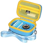 Tourmate Kids Instant Camera Case for VTech KidiZoom PrintCam, Travel Storage Shell for VTech KidiZoom PrintCam Refill Paper Pack Accessories (Case Only, Blue)