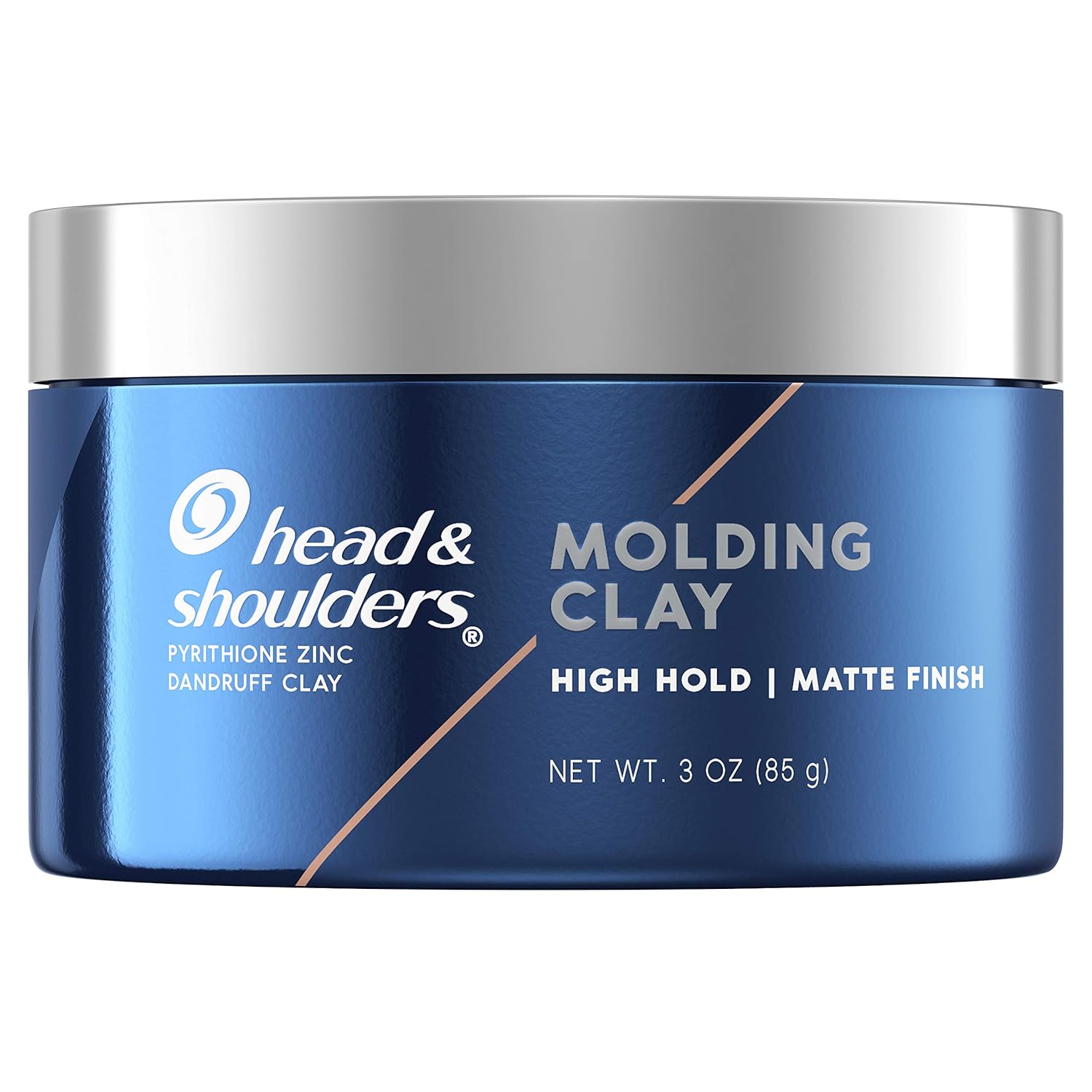 Head & Shoulders Anti-Dandruff Molding Hair Clay for Men, Strong Hold, Matte Finish, 3 Oz: Beauty