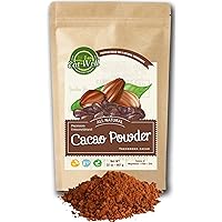 Eat Well Premium Foods - Cacao Powder 32 oz (2 lb) Bag, Dark Cacao Powder, Dutch-Process Cocoa Powder, Unsweetened Cocoa…