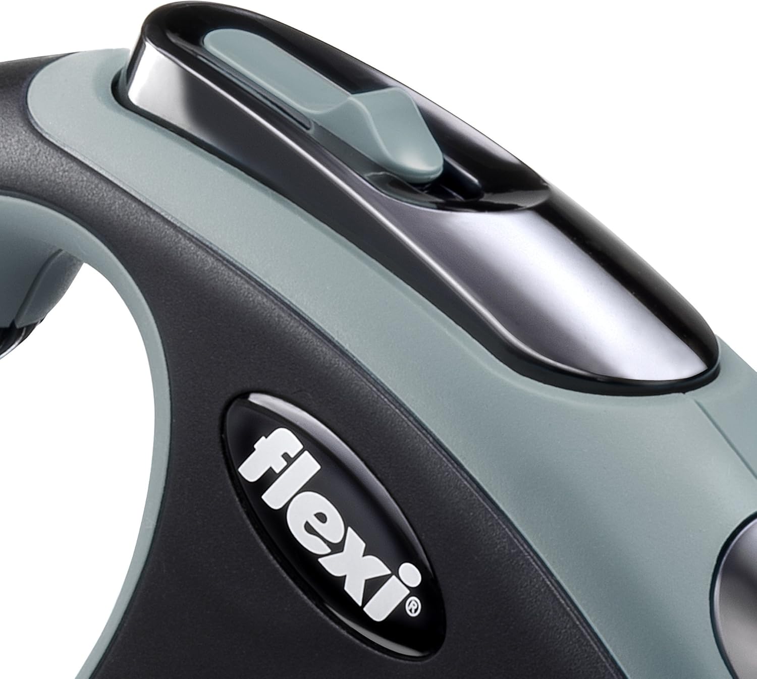 FLEXI New Comfort Retractable Dog Leash (Tape), 16 ft, Medium, Grey (CF20T5.250.GR) : Pet Supplies