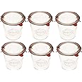 Weck 742 Mold Jar - .5 Liter, Set of 6