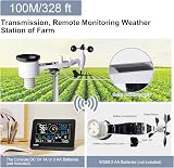 ECOWITT WS3900 WS69 7 in 1 Weather Station Wi-Fi Console 868 MHz view 8