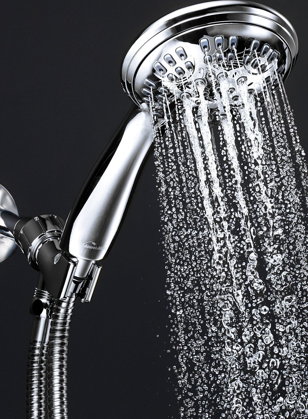 ShowerMaxx Shower Head Premium 6 Spray Settings Luxury Spa Detachable