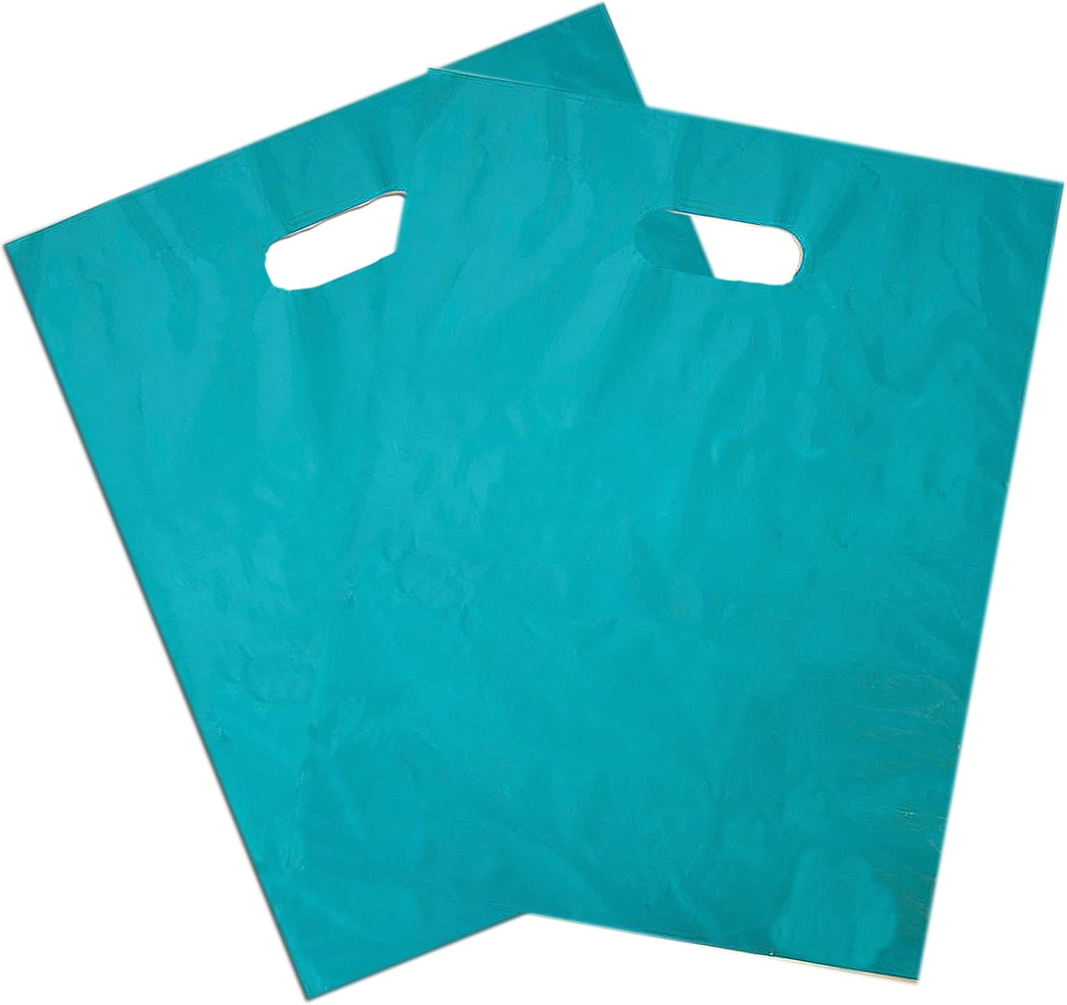 18Pack 12x15 Glossy Teal Blue Plastic Merchandise Bags Everything Else