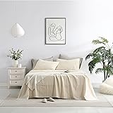 Bedding Linen Sheets Set Bed - 55% Linen 45% Cotton