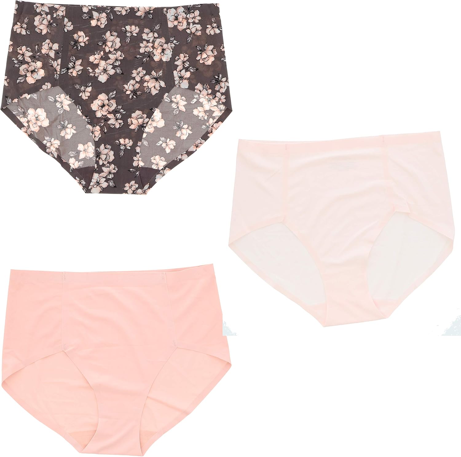 Marilyn Monroe Intimates Women's Seamless Laser Cut HiRise Briefs