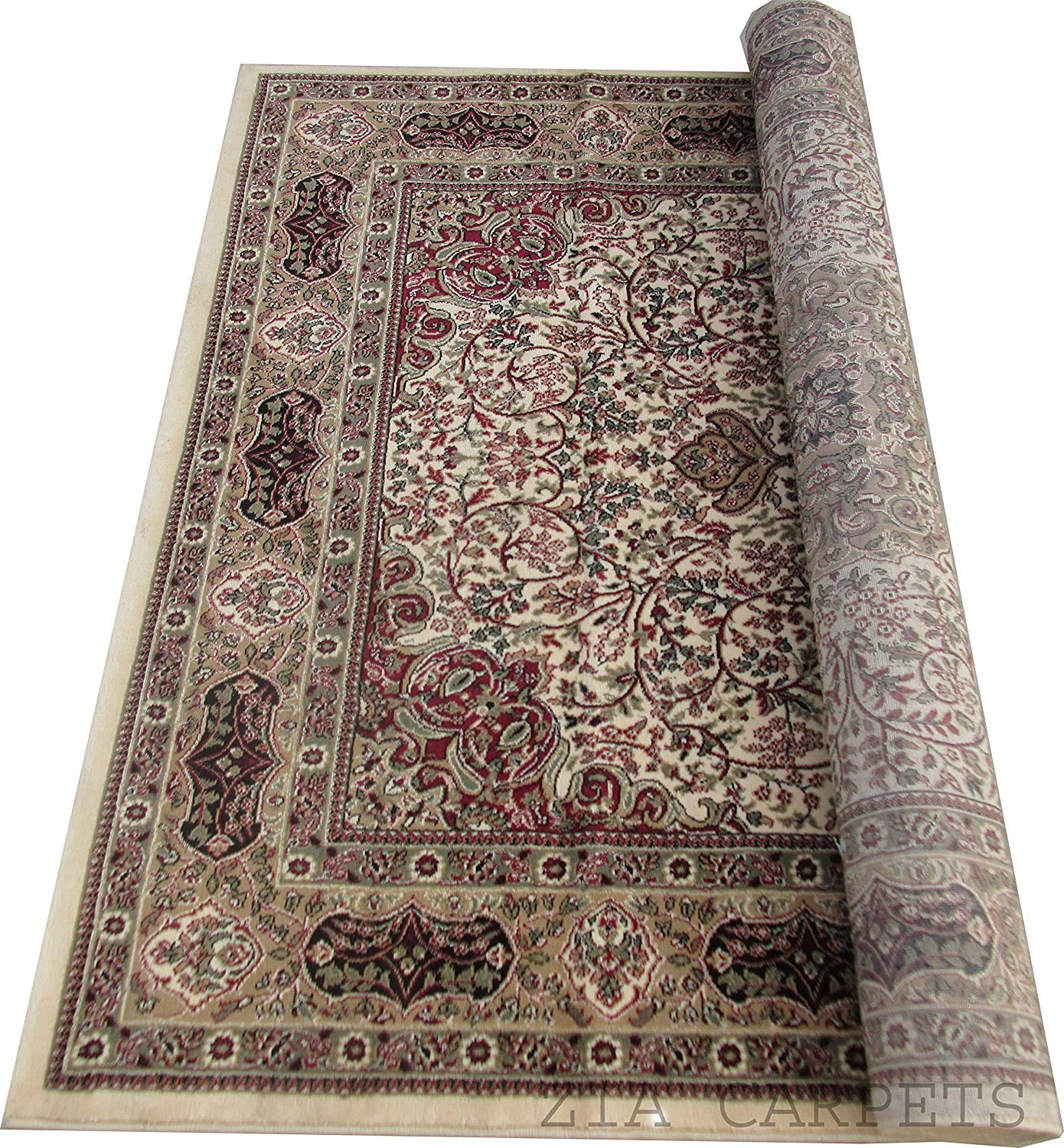 Buy zia carpets Kashmiri Traditional Carpet with Advanced 1 Inch