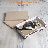 ComSaf Cat Scratching Board 3 Pack Reversible Cardboard 43x26x8 cm view 9