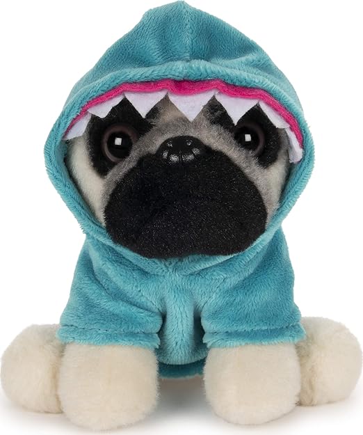 stuffed pug dog