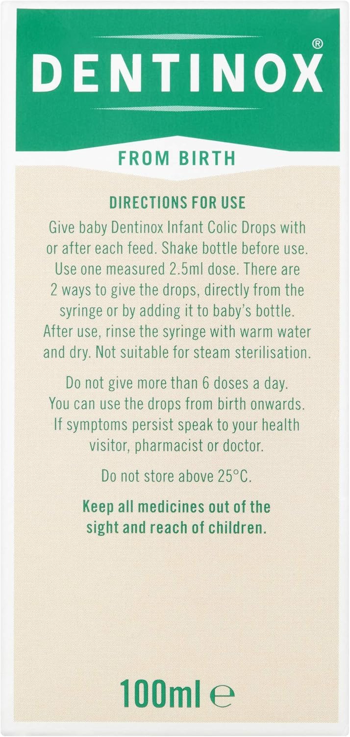 Dentinox Infant Colic Drops, 100 ml, Pack of 6, Other, 100 ml (Pack of 6) - Image 3
