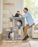 Feandrea Cat Tree Tower 101 cm XL for Cats up to 20 kg Large Perch view 3