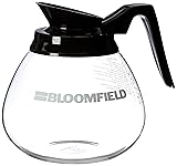 Bloomfield REG10112BLK Glass Decanter with Black