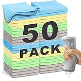 WEAWE Microfiber Cleaning Cloth-50Pcs 2100 Series