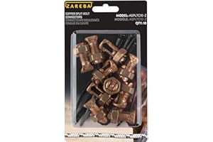 Zareba Copper Split Bolt Connecter ASPLTC10-Z for Charger, Fence and Grounding Rods