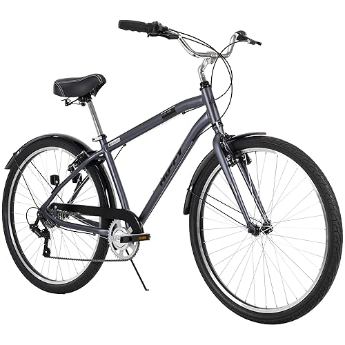 Huffy Hyde Park Mens Comfort Bike, Speed, Inch Wheels