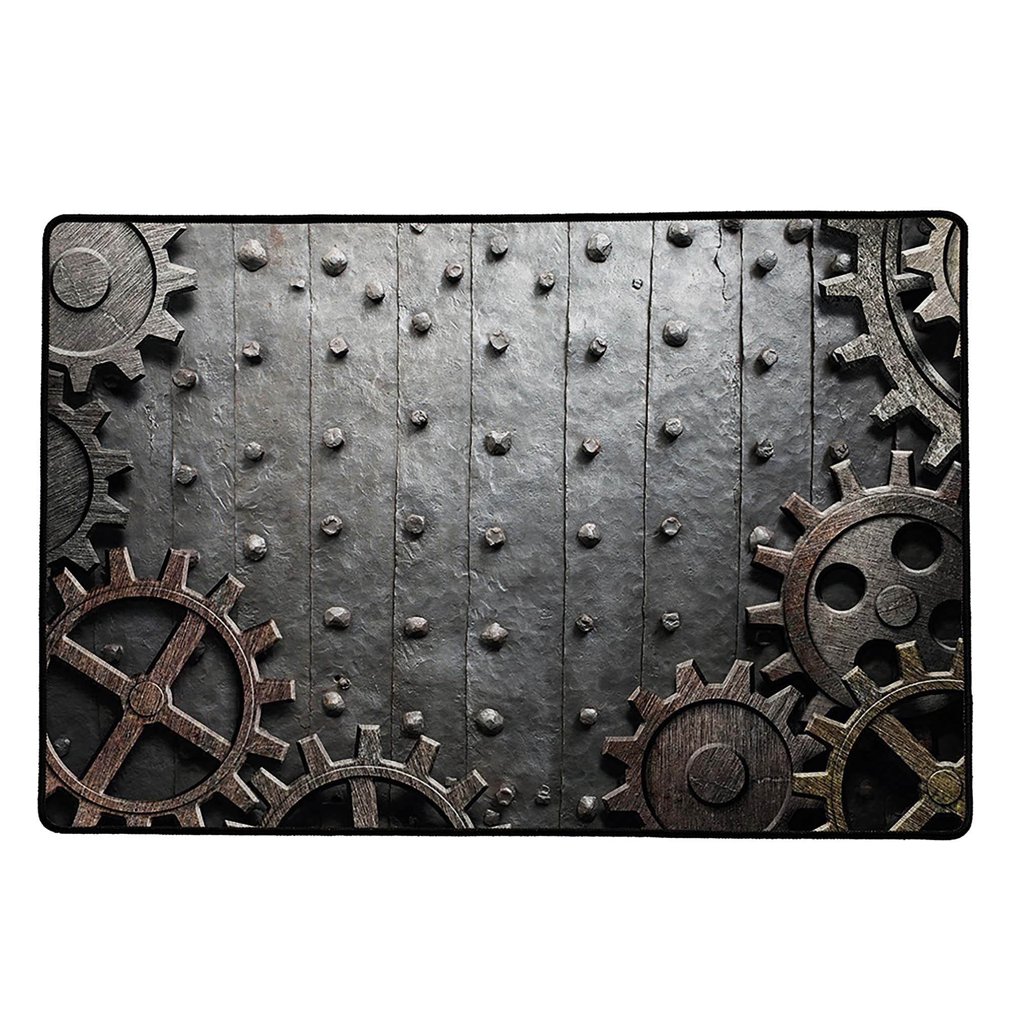 Play Mat, Desk Mat, Multi-Purpose Mat, Rusty Gear Design, 60 x 40 cm