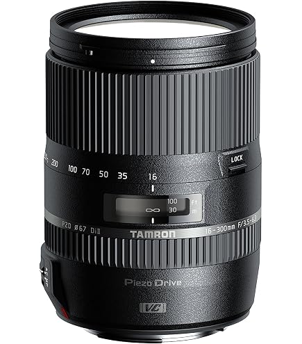 レンズ(ズーム) TAMRON 16-300mm F3.5-6.3Di II Canon Amazon.com : Tamron 16-300mm f/3.5-6.3 Di II VC PZD Macro Lens for