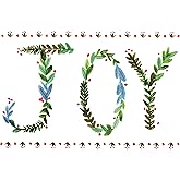 Joy & Holly Small Boxed Holiday Cards (20 cards, 21 self-sealing envelopes)