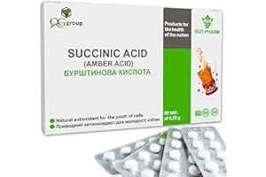 QG group Succinic Acid Amber Acid 80 tabs/0.25g