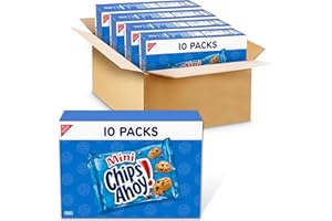 CHIPS AHOY! Mini Original Chocolate Chip Cookies, 40 Snack Packs (4 Boxes)